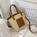 Basttasche strandtasche - Braun