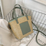 Basttasche strandtasche - Grün