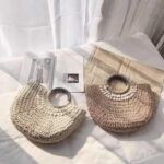 Große strandtasche korb