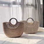 Große strandtasche korb