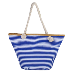 Korbtasche mit reißverschluss - Blau