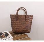 Korbtasche plastik retro