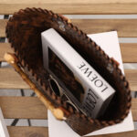 Korbtasche plastik retro