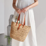 Strandtasche stroh groß