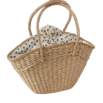 Tasche stroh - Weiß