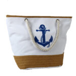 Xxl strandtasche - Anker Blau